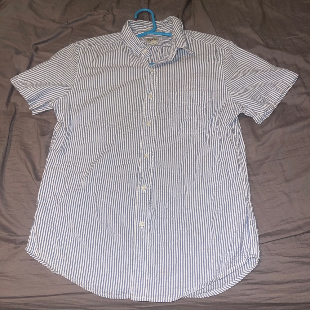 Men’s j crew short sleeve button down